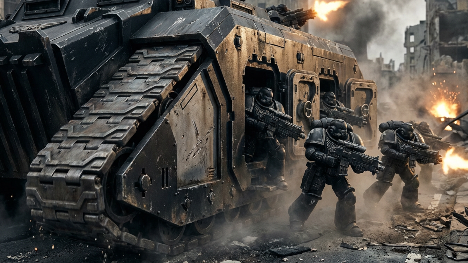 Repulsor Executioner tank formation